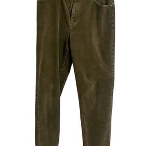 Women’s Jones New York Corduroy Pants - Olive Green